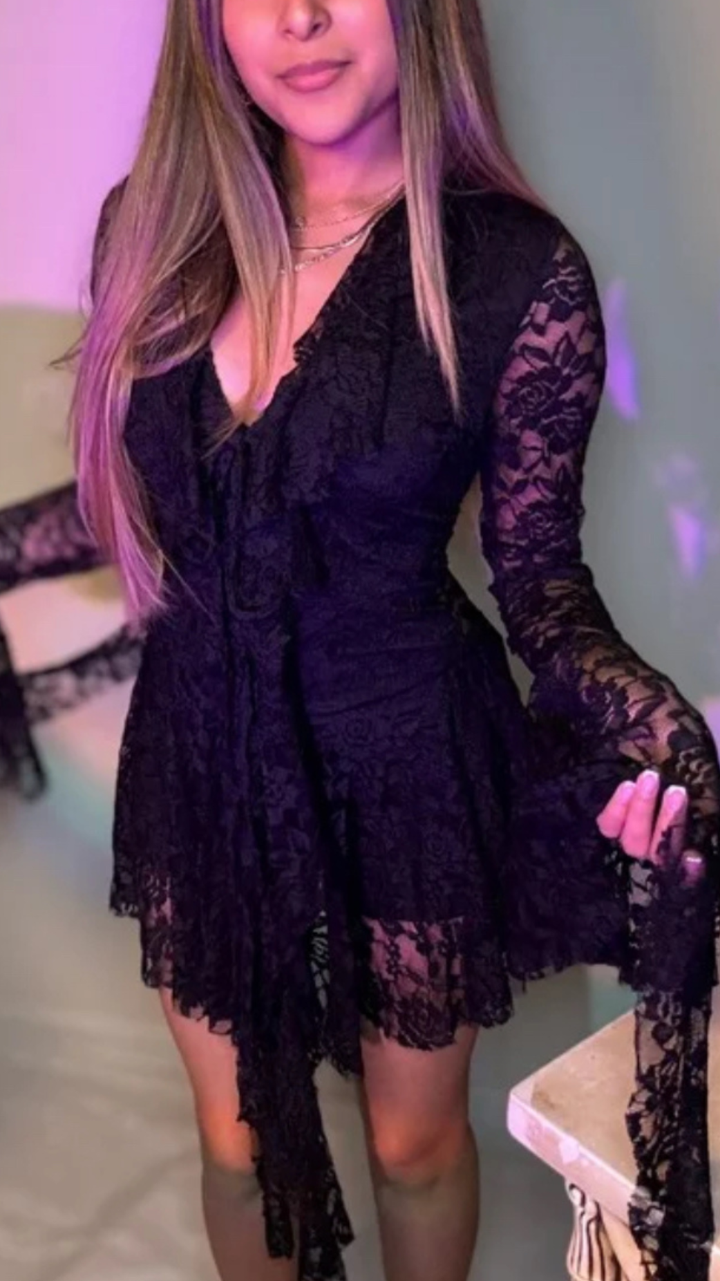 Midnight Angel Romper